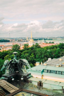 St. Isaac's Cathedral yükseklikten görüntülemek