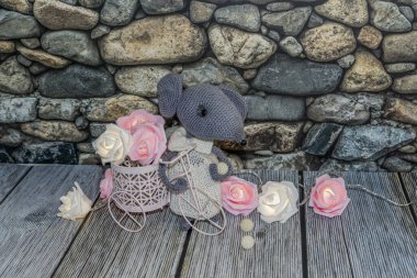 lalelerle ve örülmüş gri fareyle hayat