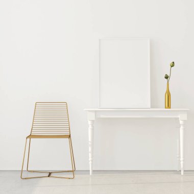 Altın bir sandalye ile iç kadar alay 