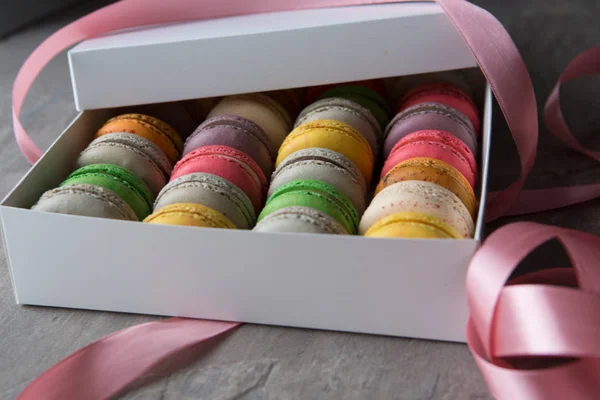 Macarons sweets box, delicious sweets