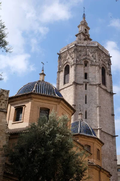 Cathedral Saint Mary Valencia Spain — Stock Photo, Image