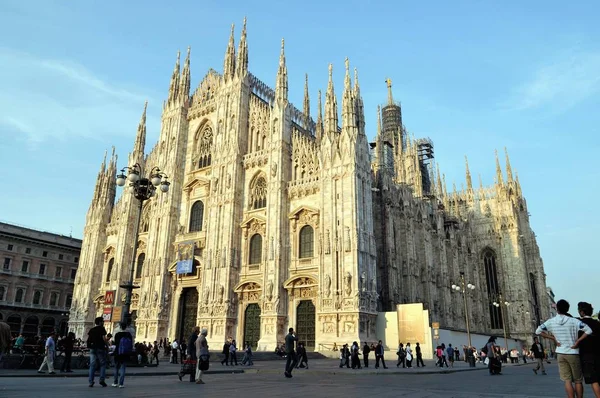 Catedral Natividad Santísima Virgen Milán —  Fotos de Stock