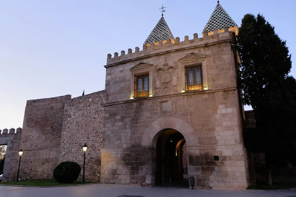 Puerta Bisagra Toledo España — Foto de Stock