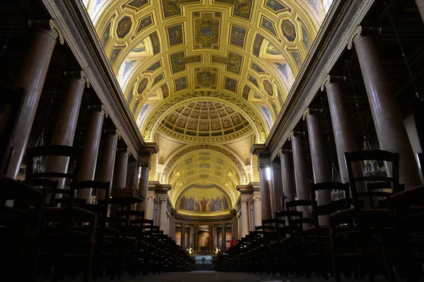 Interno Della Cattedrale Saint Pierre Rennes Bretagna — Foto Stock