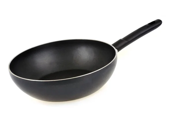 Frying Pan Close White Background — Stock Photo, Image