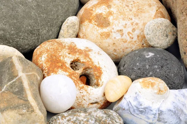 Pebbles Close Brittany Beach — Stock Photo, Image