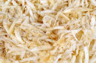 Izgara kereviz. Yakın plan. 