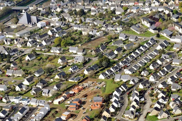 Aerial View Town Vannes Brittany — Stock Photo, Image