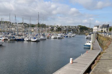 Brittany 'deki Binic marinası.