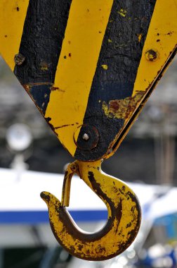 Yakın plan Clevis kancası