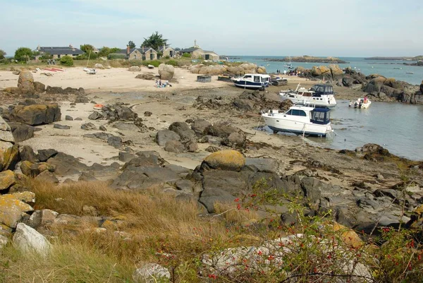 Low Tide Island Chausey Normandy — Stock Photo, Image