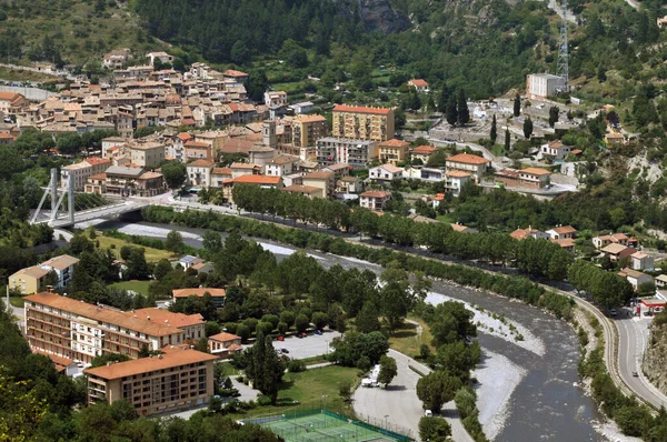 Dorf Puget Theniers Der Provence — Stockfoto