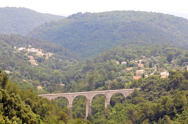 Puente Cerca Tourrettes Sur Loup Provenza — Foto de Stock