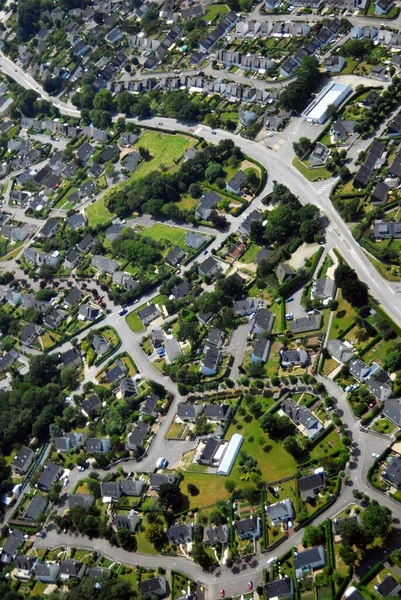 Aerial View Saint Ave Brittany — Stock Photo, Image