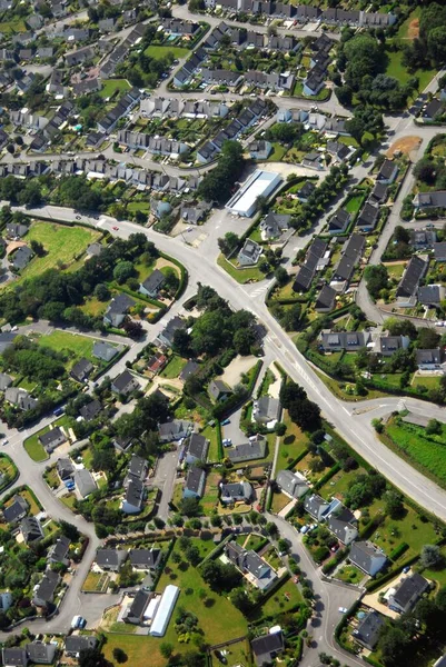 Aerial View Saint Ave Brittany — Stock Photo, Image