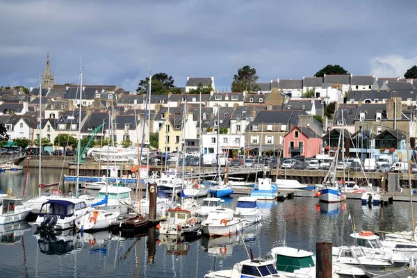 Douarnenez Kikötője Bretagne Ban — Stock Fotó