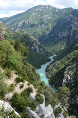 Alpes-de-Haute-Provence 'deki Gorges du Verdon
