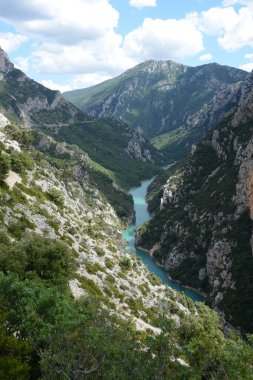Alpes-de-Haute-Provence 'deki Gorges du Verdon