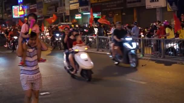 베트남의 Chi Minh City 베트남 2019 선수권 대회에서 축구를 호치민의 — 비디오