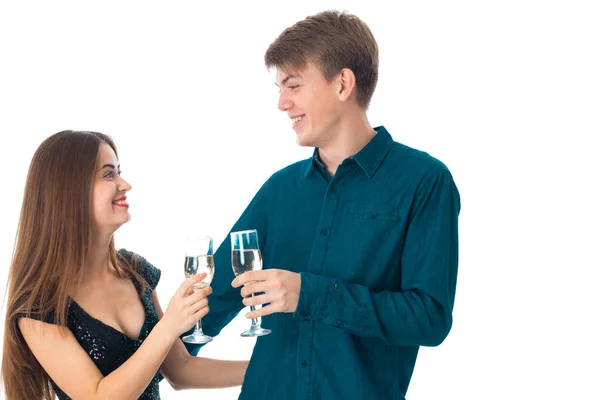 Couple in love having fun — Stock Photo, Image