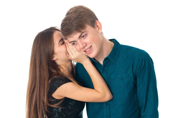 Casal apaixonado se divertindo — Fotografia de Stock