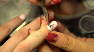 Master çakıl tırnak süs için düzeltir