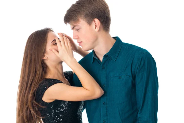 Casal apaixonado se divertindo — Fotografia de Stock