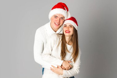 Çift studio Noel kutlaması