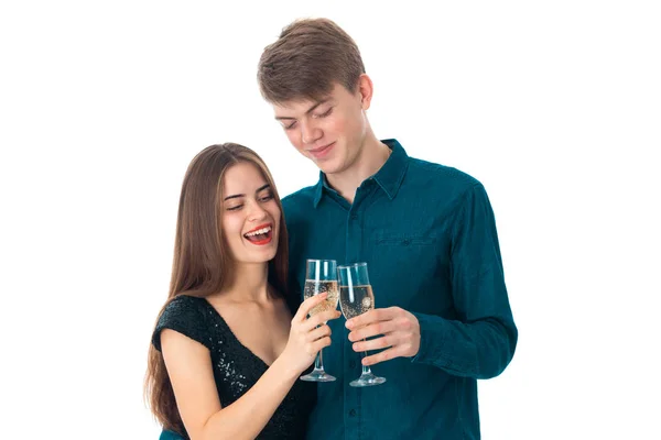 Couple in love having fun — Stock Photo, Image