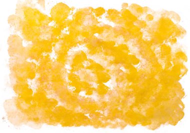 el yapımı sarı suluboya soyut leke