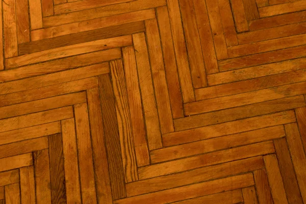Texture of wooden parquet floor Brown close-up — Stock Photo, Image