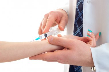 genç doktor dolgu kız yakın çekim pislik