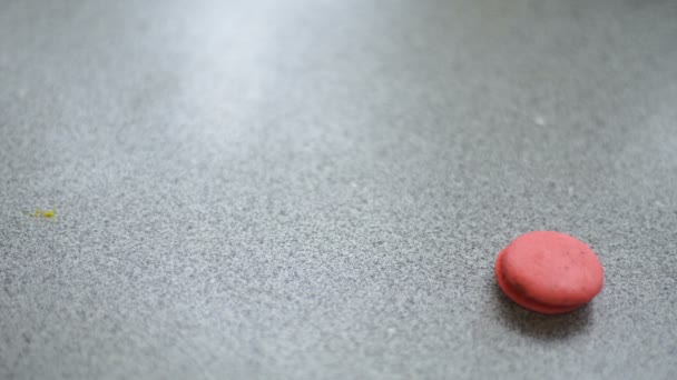 Biscuits au macaron rose 