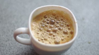 kahve kabarcıkları