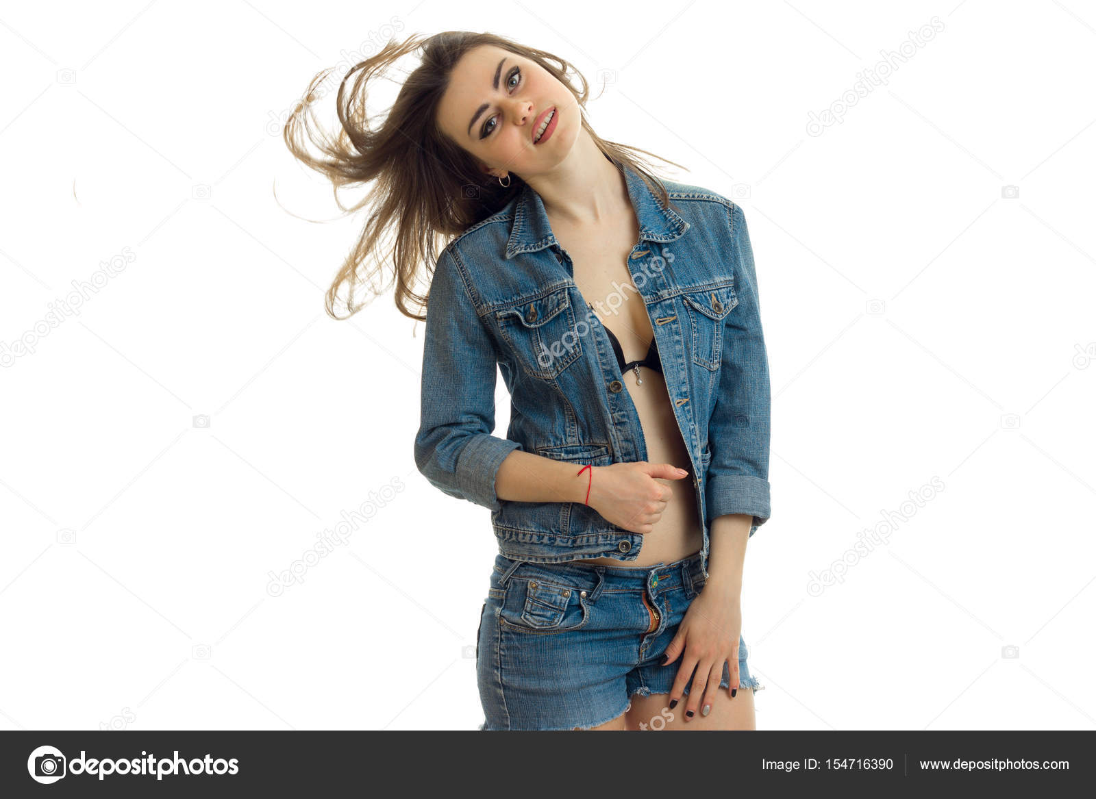 jeans suit for girl