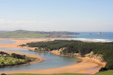 Nehir kıyısı ve deniz