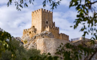 Zuheros, Cordoba, İspanya 'daki Kale kalıntıları