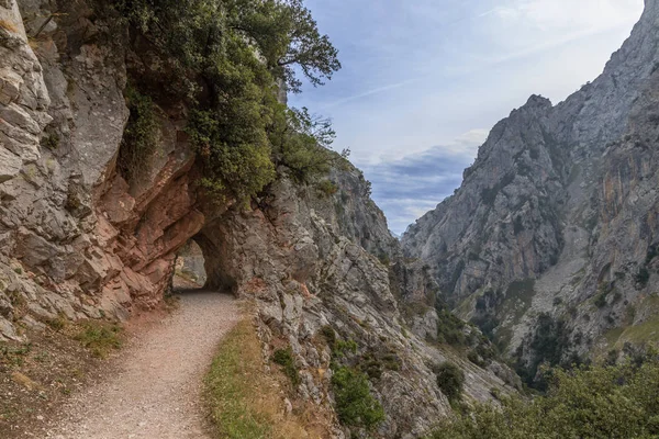 山区通道和小隧道 图库照片