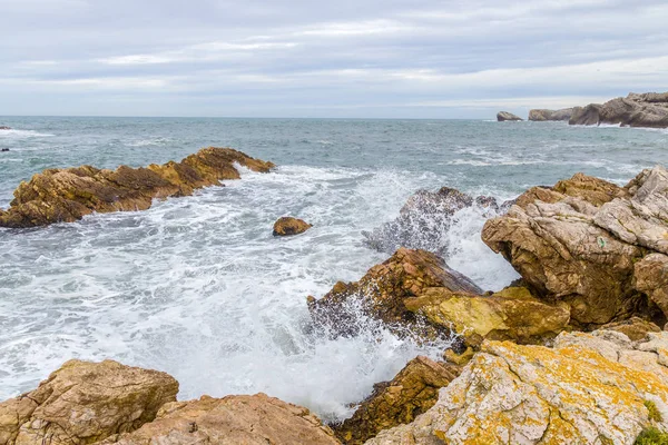 Beautiful view of winter sea 스톡 이미지