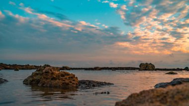 Chera dip manzaralı, St. Martins Adası, Bangladeş