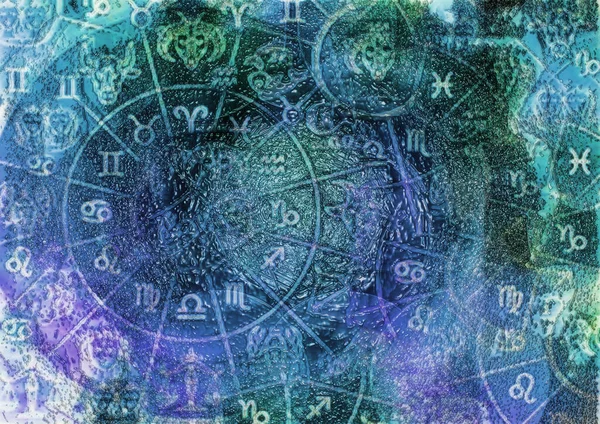 Astroloji Burç Düzeni Doku Arkaplanı, Grafik Tasarım
