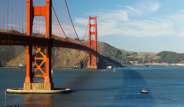 Golden Gate Bridge Fort Point San Francisco Bay California — Stock Photo, Image