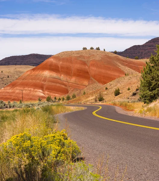 Painted Hills Camas Fósiles Oregon State Estados Unidos Norteamérica —  Fotos de Stock