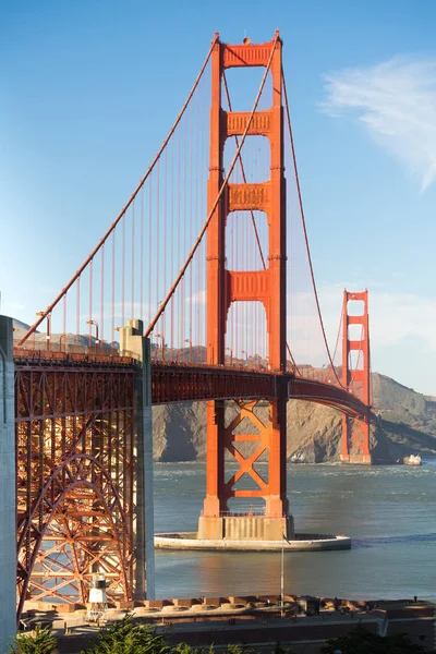 Golden Gate Bridge Fort Point San Francisco Bay California — Stock Photo, Image