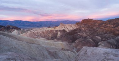 Engebeli Badlands Amargosa dağ aralığı Ölüm Vadisi Zabriske noktasının