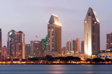 Bölüm San Diego California şehir şehir manzarası Waterfront