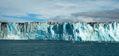 Glacier Ice Kenai Fjords Alaska United States clipart
