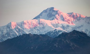 Denali aralığı Mt Mckinley Alaska Kuzey Amerika