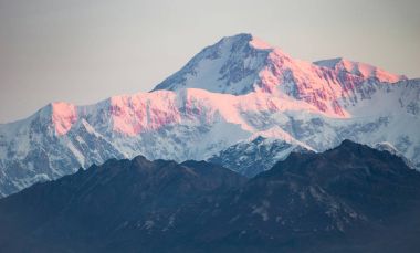 Denali Range Mt McKinley Alaska North America clipart