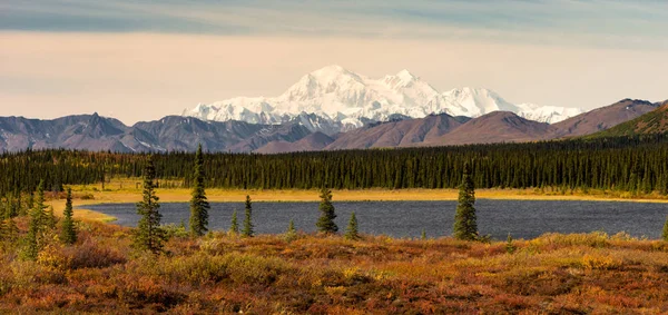 Denali Range Mt McKinley Alaska América del Norte — Foto de Stock